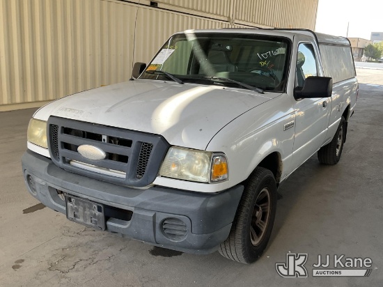 (Jurupa Valley, CA) 2008 Ford Ranger Pickup Truck Runs & Moves