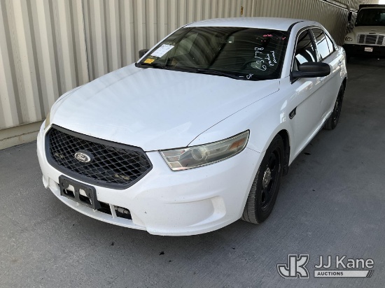 (Jurupa Valley, CA) 2013 Ford Taurus Police 4-Door Sedan Runs & Moves