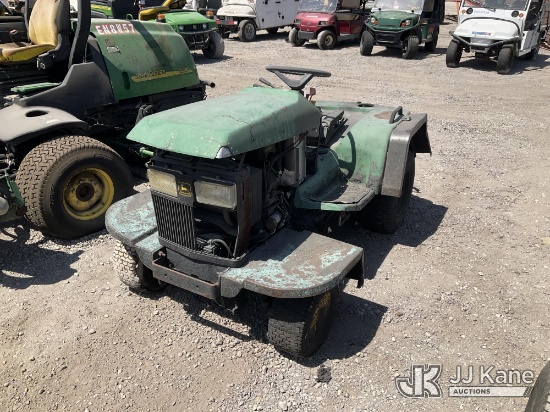 (Jurupa Valley, CA) John Deere Lawn Mower Not Running, Operation Unknown) (No Key, Missing Serial Nu