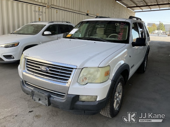 (Jurupa Valley, CA) 2007 Ford Explorer XLT 4.6L 4-Door Sport Utility Vehicle Runs & Moves