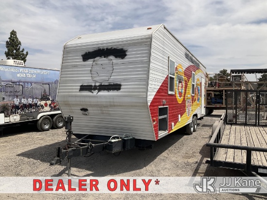 (Jurupa Valley, CA) . Enclosed Trailer Trailer Is Towable, VIN Sticker Is Damaged/Illegible)(Bill of