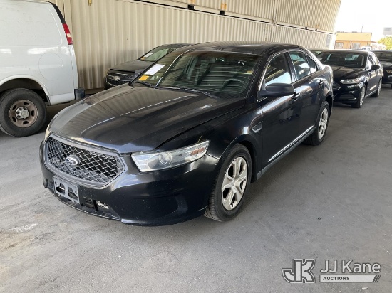 (Jurupa Valley, CA) 2013 Ford Taurus Police 4-Door Sedan Runs & Moves