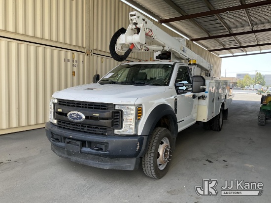 (Jurupa Valley, CA) Altec AT40G, Articulating & Telescopic Bucket , 2018 Ford F-550 Regular Cab DRW