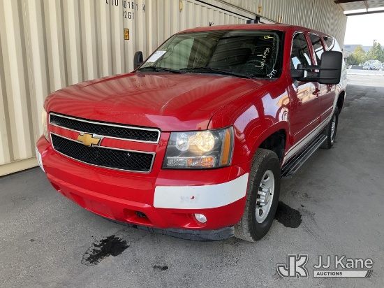 (Jurupa Valley, CA) 2012 Chevrolet Suburban FL 1500 4-Door Sport Utility Vehicle Runs & Moves, AC No