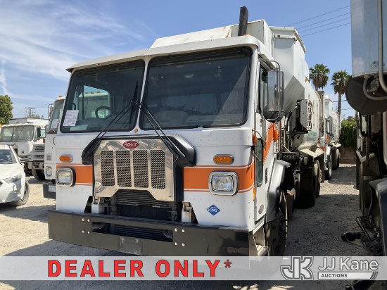 (Jurupa Valley, CA) 2018 Peterbilt 520 Trash Truck Not Running, Condition Unknown (No Key) Cng Tanks