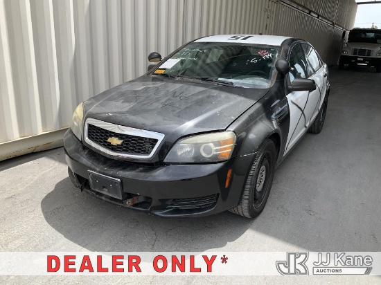(Jurupa Valley, CA) 2016 Chevrolet Caprice Police 4-Door Sedan Runs & Moves, Catalytic Converter Com