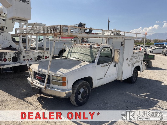(Jurupa Valley, CA) 1997 GMC Sierra C/K 3500 Reg. Cab Service Truck Not Running, Engine Performance