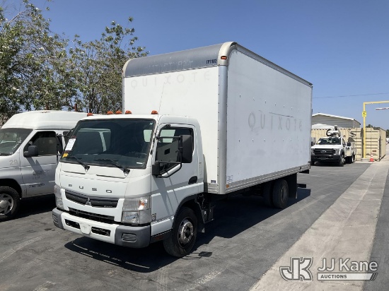 (Jurupa Valley, CA) 2019 Mitsubishi Fuso FE160 Van Body Truck Runs & Moves