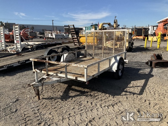 (Jurupa Valley, CA) 2008 DV Manufacturing Utility Trailer