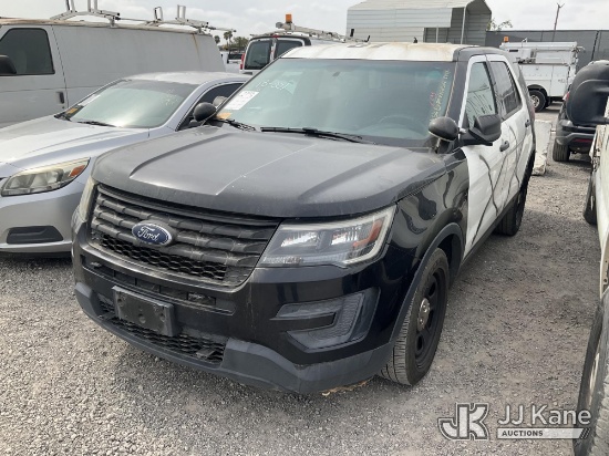 (Jurupa Valley, CA) 2019 Ford Explorer Police 4-Door Sport Utility Vehicle Runs & Moves) (Rear Doors