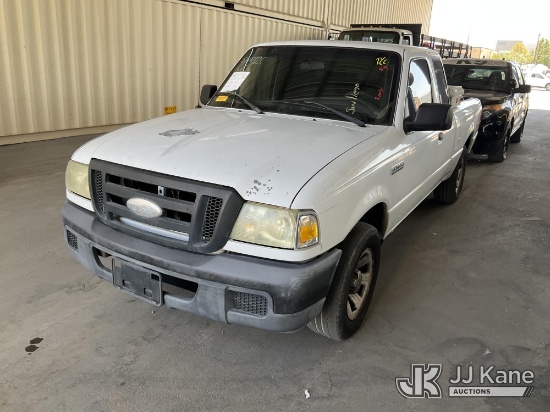(Jurupa Valley, CA) 2006 Ford Ranger Extended-Cab Pickup Truck Runs & Moves, Open Recall, Vehicle is