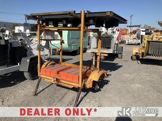 (Jurupa Valley, CA) Flex-O-Lite Portable Arrow Board, Flex-O-Lite Solar Arrowboard Not Running, Oper