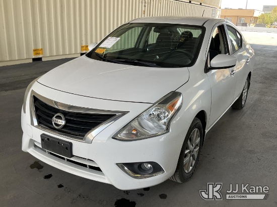 (Jurupa Valley, CA) 2019 Nissan Versa 4-Door Sedan Runs & Moves