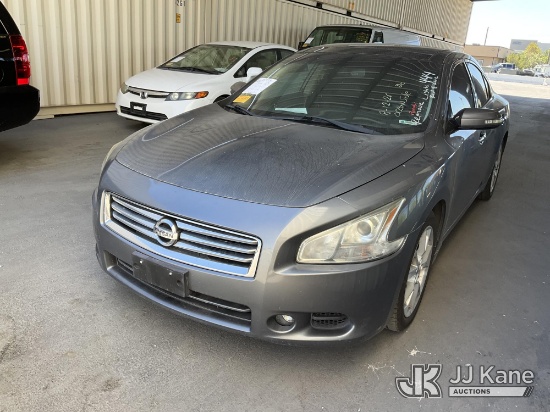 (Jurupa Valley, CA) 2014 Nissan Maxima 4-Door Sedan Runs & Moves, Vehicle previously used with a 'co