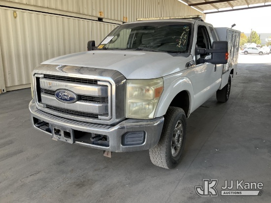 (Jurupa Valley, CA) 2011 Ford F-350 SD Enclosed Service Truck Runs & Moves