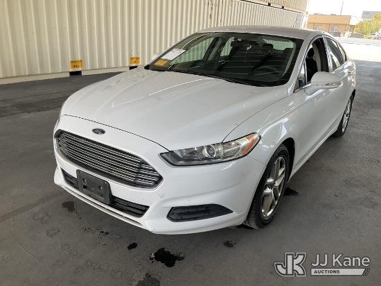 (Jurupa Valley, CA) 2014 Ford Fusion SE 4-Door Sedan Runs & Moves, AC Not Cold
