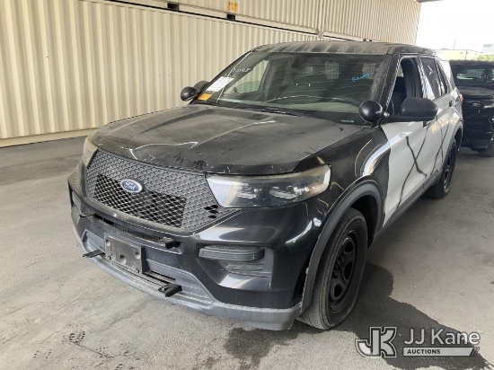 (Jurupa Valley, CA) 2020 Ford Explorer AWD Police Interceptor 4-Door Sport Utility Vehicle Runs & Mo