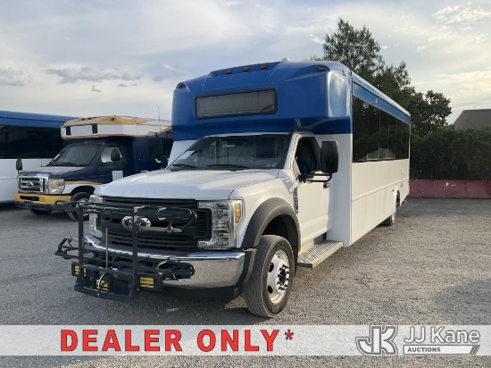 (Jurupa Valley, CA) 2019 Ford F-550 DRW Passenger Bus Runs & Moves (Engine Performance Concerns) (