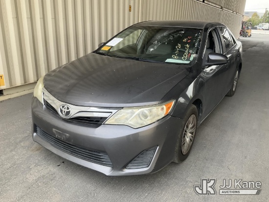 (Jurupa Valley, CA) 2014 Toyota Camry 4-Door Sedan Runs & Moves) (Dash Warning Indicators On Vehicl