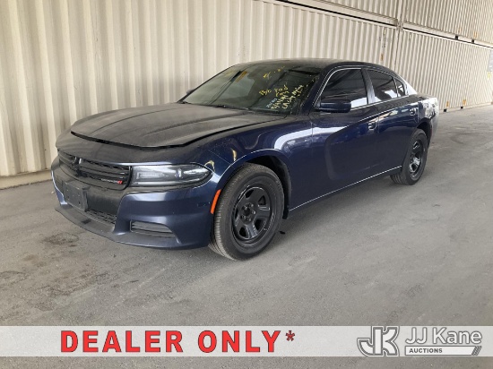 (Jurupa Valley, CA) 2015 Dodge Charger Police Package 4-Door Sedan Not Running, Condition Unknown