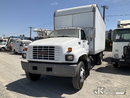 (Jurupa Valley, CA) 2002 GMC C6H042 Van Body Truck Run, Moves, & Lift Gate Operates
