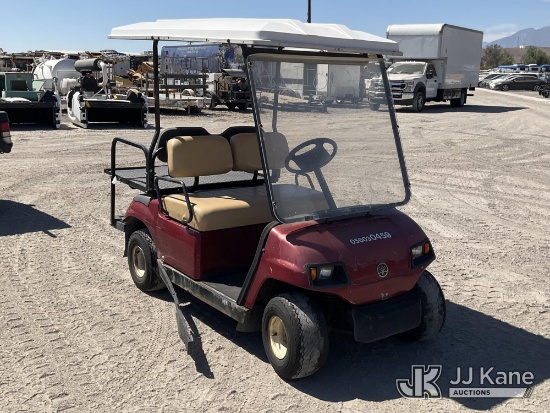 (Jurupa Valley, CA) 2005 Yamaha G22E Golf Cart Not Running, Operation Unknown, Stripped Of Parts, No