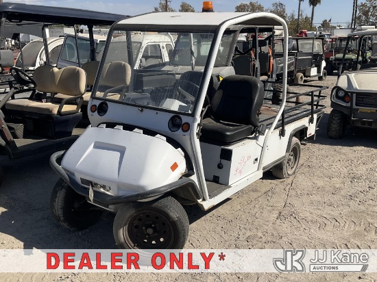 (Jurupa Valley, CA) 2007 Columbia Summit Utility Cart Not Running, Operation Unknown, Missing Batter
