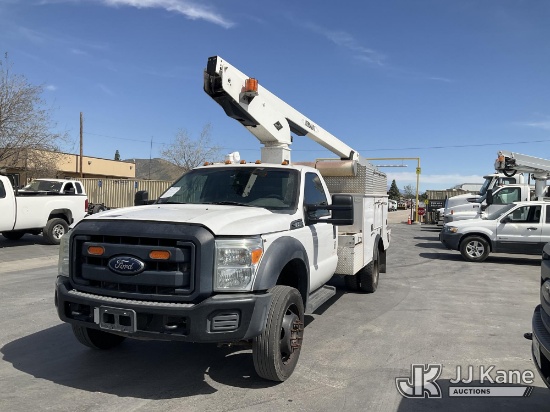 (Jurupa Valley, CA) Versalift Uncategorized, , 2016 Ford F-450 SD Service Truck Runs, Moves & Upper