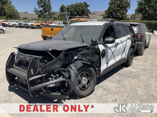 (Jurupa Valley, CA) 2020 Ford Explorer AWD Police Interceptor 4-Door Hybrid Sport Utility Vehicle No
