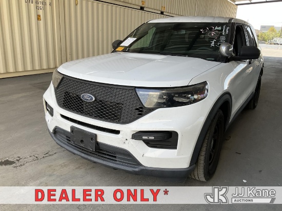 (Jurupa Valley, CA) 2020 Ford Explorer AWD Police Interceptor 4-Door Sport Utility Vehicle Runs & Mo