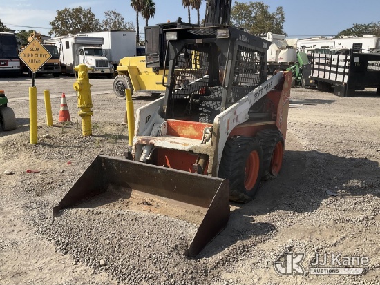 (Jurupa Valley, CA) 1990 ScatTrak 1300HD Rubber Tired Skid Steer Loader Not Running, Operation Unkno