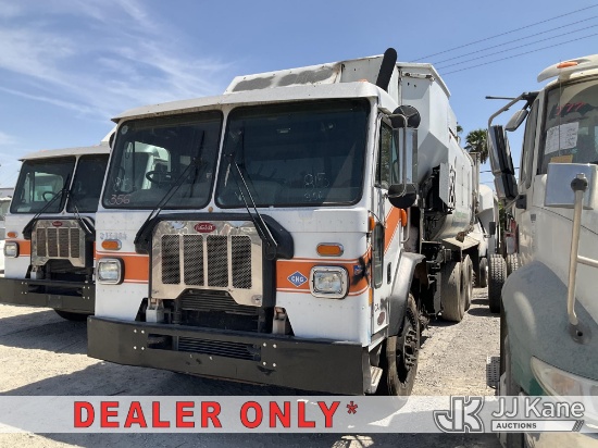 (Jurupa Valley, CA) 2018 Peterbilt 520 Trash Truck Not Running, Condition Unknown (No Key) Cng Tanks