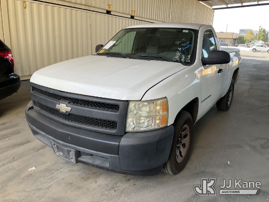 (Jurupa Valley, CA) 2008 Chevrolet Silverado 1500 Pickup Truck Runs & Moves
