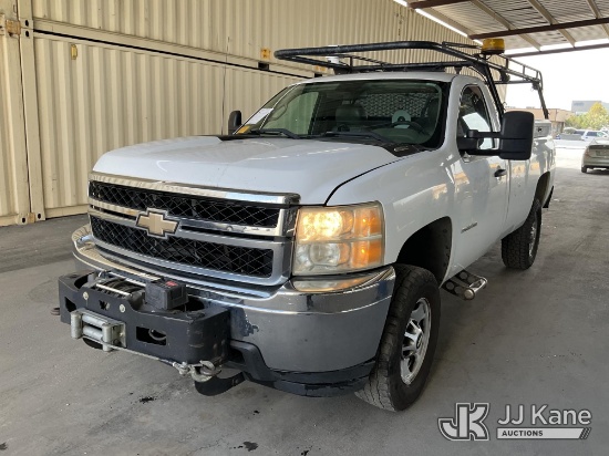 (Jurupa Valley, CA) 2011 Chevrolet Silverado 2500HD Work Truck Long Box Pickup Truck Runs & Moves
