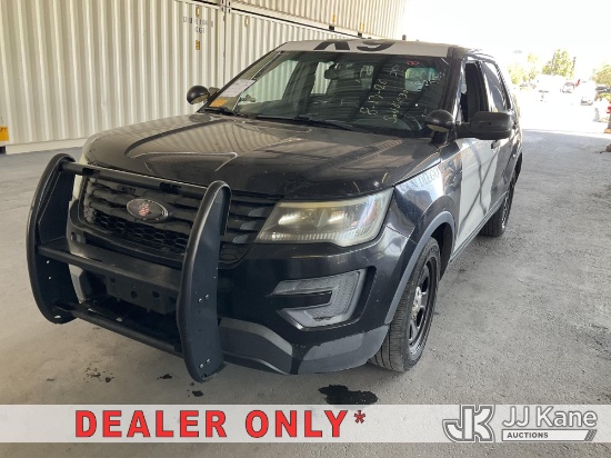 (Jurupa Valley, CA) 2016 Ford Explorer AWD Police Interceptor 4-Door Sport Utility Vehicle Runs & Mo