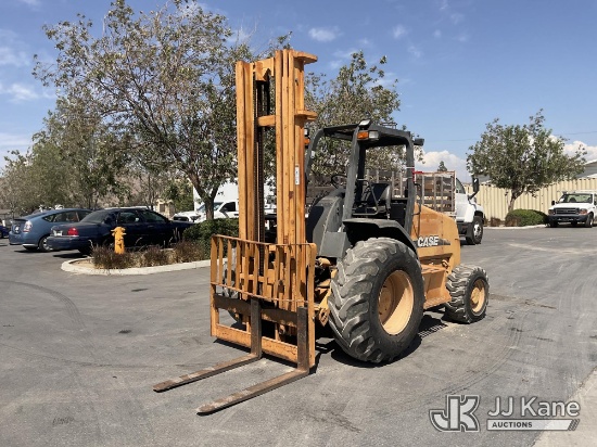 (Jurupa Valley, CA) 2005 Case 588G Rubber Tired Forklift Runs, Moves & Operates