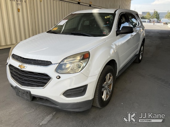 (Jurupa Valley, CA) 2016 Chevrolet Equinox 4-Door Sport Utility Vehicle Runs & Moves