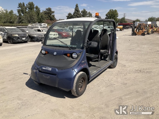 (Jurupa Valley, CA) 2017 GEM E4 Utility Cart Runs & Moves