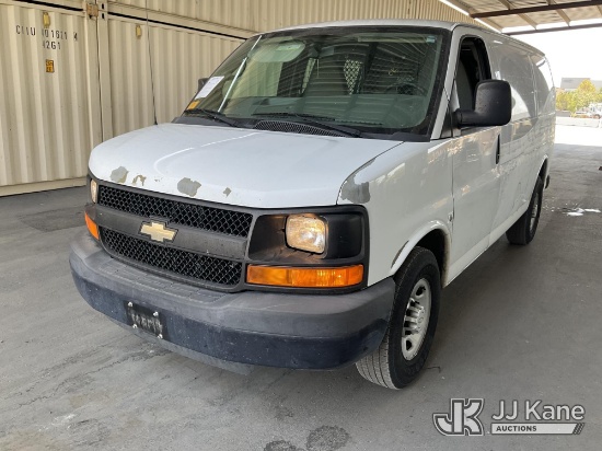 (Jurupa Valley, CA) 2012 Chevrolet Express 2500 Cargo Cargo Van Runs & Moves