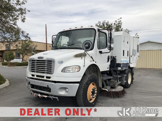 (Jurupa Valley, CA) 2011 Freightliner M2 106 Street Sweeper Runs & Moves (Transmission Performance C