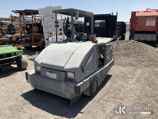 (Jurupa Valley, CA) Nilfisk-Advance Sweeper Not Running, Condition Unknown) (No Key, Stripped Of Par