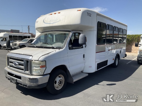 (Jurupa Valley, CA) 2010 Ford Econoline E450 Passenger Bus Runs & Moves