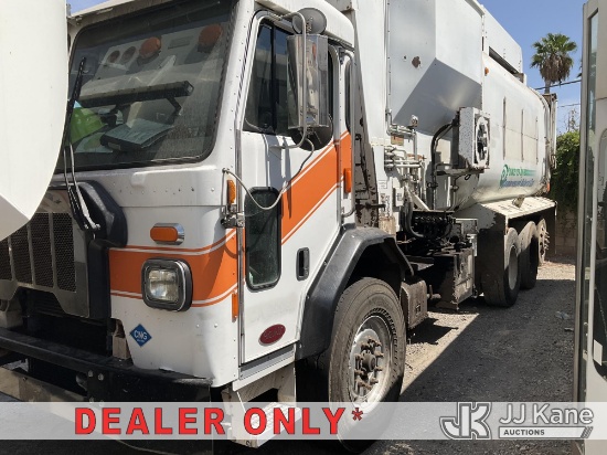 (Jurupa Valley, CA) 2018 Peterbilt 520 Trash Truck Not Running, Condition Unknown (No Key) Cng Tanks