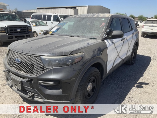 (Jurupa Valley, CA) 2020 Ford Explorer AWD Police Interceptor 4-Door Sport Utility Vehicle Runs & Mo