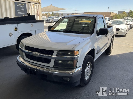 (Jurupa Valley, CA) 2008 Chevrolet Colorado LT1 Pickup Truck Runs & Moves