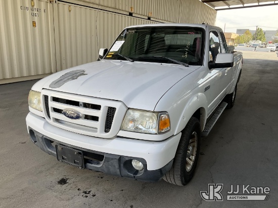 (Jurupa Valley, CA) 2011 Ford Ranger Pickup Truck Runs & Moves