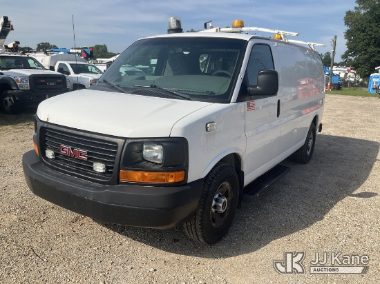(Charlotte, MI) 2013 GMC Savana G3500 Cargo Van Runs & Moves) (Dash Warning Indicators On, Corrosion