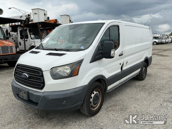 (Plymouth Meeting, PA) 2017 Ford Transit 250 Cargo Van Runs & Moves) (Exterior Defects-Rear Broken W