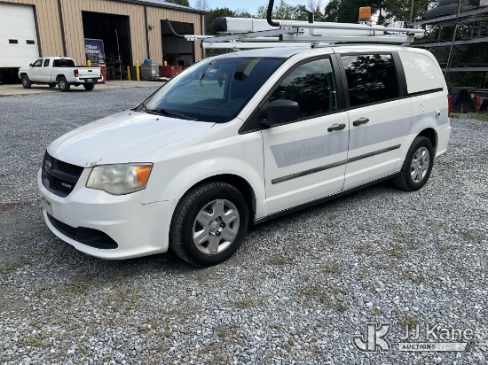 (Hagerstown, MD) 2013 RAM CV Mini Cargo Van Runs & Moves) (Removal is by Appointment Only, Buyer MUS