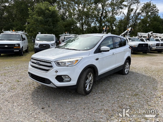 (Smock, PA) 2019 Ford Escape 4x4 SE 4-Door Sport Utility Vehicle Runs & Moves) (Engine Performance C